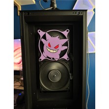 Szd Design Gengar Tasarımlı Bilgisayar Kasa Fan Izgarası