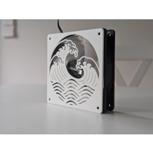 Szd Design 120MM Dalga Tasarımlı Artistik Fan Izgarası