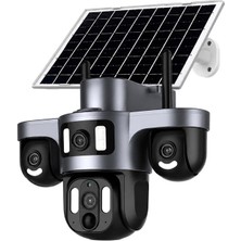 Zenviaa Canavis CA-15002 4g Sım Kartlı Solar Ptz Dış Mekan IP66 Güvenlik Kamerası + Çift Anten