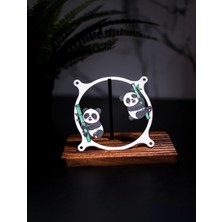 Szd Design Panda Tasarımlı Bilgisayar Kasa Fan Izgarası