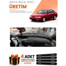 E-BİZ E-Biz Mazda 626 Cronos (1991-1996) Uyumlu Torpido Koruma Örtüsü Oto Kılıfı - Siyah