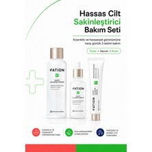 Fation Hassas Cilt Rutini | Panthenol, Centella ve Ceramide Np ile Nem ve Bariyer Bakımı 3'lü Set