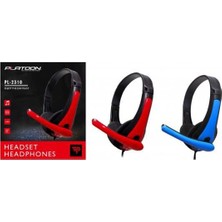 TKÇ  PL-2310 Kablolu Oyuncu Kulaklığı Mikrofonlu (Gaming Headset) Tk