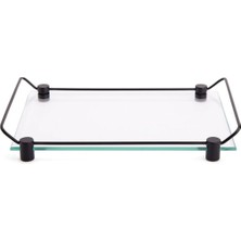 Banyo Tepsisi Cam/siyah 36X209X313 mm