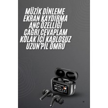 Aslanoğlu Store Yeni Nesil Dokunmatik Kulak Içi Bluetooth Kulaklık Siyah