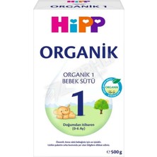 Hipp 1 Organik Bebek Sütü 500 gr