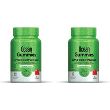 Gummies Apple Cider Vinegar, Çiğnenebilir Jel Form (2 Paketi)