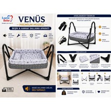 Loove Bebe Venüs Premium Hamak Salıncak — Gri