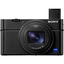 DSC-RX100M7 Premium Kompakt Dijital Fotoğraf Makinesi (1,0 Inç Sensör, Yüksek Af Performansı, 4K Hdr, 20 Fps Performans Hızı), Siyah