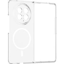 Zore Honor Magic V6 Kılıf Sararmaz Ultra Ince Sert Mika Magsafe Kamera Yükseltili Ata