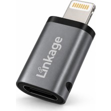 Linkage Lightning To Tybe C Dönüştürücü Adaptör – Şarj ve Veri Aktarım Aparatı
