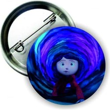 Ms Major Selection Coraline Anime Buton Rozet