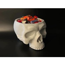 Szd Design Cadılar Bayramı Halloween Dev Iskelet Şekerlik ve Dekoratif Masa Kasesi