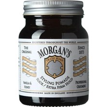 Morgan's Pomade Vanilla & Honey Extra Firm Hold - Extra Sert Tutucu Parlaklık Veren Pomad (Whıte Label) 100 gr
