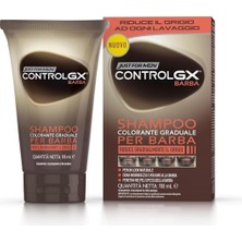 Just For Men Control Gx Grey Reducing Sakal, Zarif, Doğal Görünümlü Sonuç, Tüm Renk Tonları, 118 ml