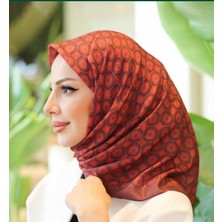 Efdal Şal & Eşarp Mosaic Desen Ithal Iplikli Soft Eşarp