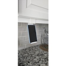 Szd Design Mutfak Dolap Kapağına Asılabilir Dikey Telefon Standı Askısı