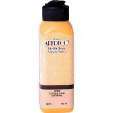 Artdeco Akrilik Boya 140 ml Güneş Sarı 3059