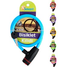Ksmart Bisiklet Kilidi Kalın Neon K-8298