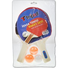 Fixpoint Tripod Masa Tenisi Raket Seti P-7543