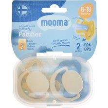 Mooma Pacifier Palyaço ve Kelebek Emzik No:2 TP-0005