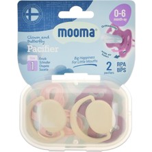 Mooma Pacifier Palyaço ve Kelebek Emzik No:1 TP-0004