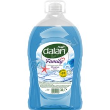 4 Adet Dalan Family Sıvı Sabun Okyanus 3 Lt