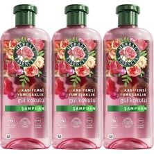 Fimer Essences Kadifemsi Yumuşaklık Gül Kokulu Şampuan 350ML 3lü Paket