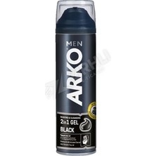 2 Adet Arko Tıraş Jeli Black 200 ml