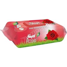 5 Adet Sleepy Islak Havlu Gül Kokulu 90'lı