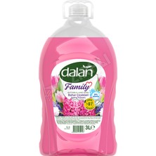 3 Adet Dalan Family Sıvı Sabun Bahar Çiçekleri 3 Lt