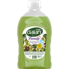 5 Adet Dalan Family Sıvı Sabun Zeytin Mucizesi 3 Lt