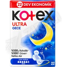 5 Adet Kotex Ultra Dev Eko Gece 22'li