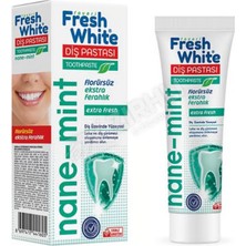 5 Adet Fresh White Nane Diş Pastası 90 gr