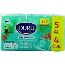 2 Adet Duru Duş Sabunu Yağmur Tazeliği  5'li 150 gr