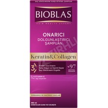 3 Adet Bioblas Kolajen Onarıcı ve Dolgunlaştırıcı Şampuan 360 ml