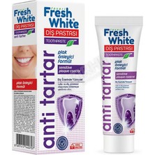 4 Adet Fresh White Anti-Tartar Diş Pastası 90 gr
