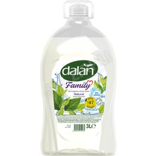 5 Adet Dalan Family Sıvı Sabun Natural 3 Lt