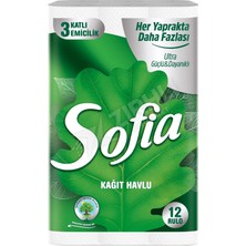 Sofia Mutfak Kağıt Havlu 12'li