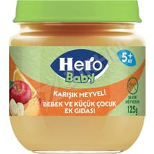 4 Adet Hero Baby Karışık Meyveli 125 gr