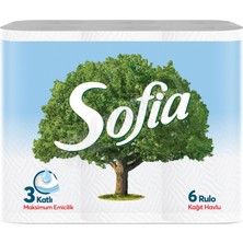 3 Adet Sofia Mutfak Kağıt Havlu 6'lı