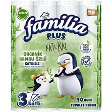 2 Adet Familia Tuvalet Kağıdı Bambu 40'lı