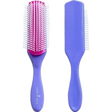 Fimer Of Myth - LOM1212 Styling Brush, 9 Sıra Şekillendirme Fırçası, Curly Girl Kıvırcık Kız Metodu Fırçası (Mor)