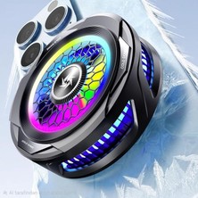 Fimer Soğutucu Fan, Rgb Işıklı, iPhone Uyumlu