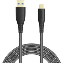 Fimer Atc6 Örgülü USB Type-C Şarj ve Data Kablosu