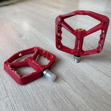 Fimer Sky Brıvıga Rulmanlı Çivili Bisiklet Pedal Kırmızı (1. Sınıf Kalite)