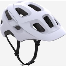 Fimer Rockrider Expl 100 Beyaz Dağ Bisikleti Kaskı, L Beden, Unisex