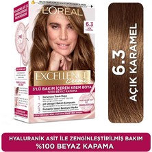 Fimer Creme Saç Boyası 6.30 Açık Karamel