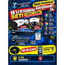 Dahua 12 Lı Ip Güvenlik Kamera Seti