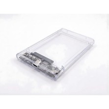 Fimer 2.5" Hdd/ssd Harici Disk Kutusu, Şeffaf Tasarım, Sata Iıı, USB 3.0, 5gbps, Uasp Destekli, Windows, Mac ve Linux Uyumlu, Hızlı Veri Aktarımı Sağlayan Taşınabilir Depolama Çözümü Ed-01